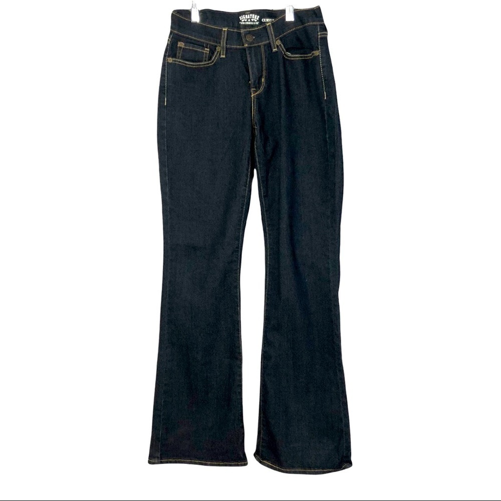 Levi's Signature Denim Jeans Curvy Boot Cut W28 L32